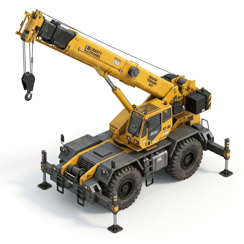 Rough Terrain Crane
