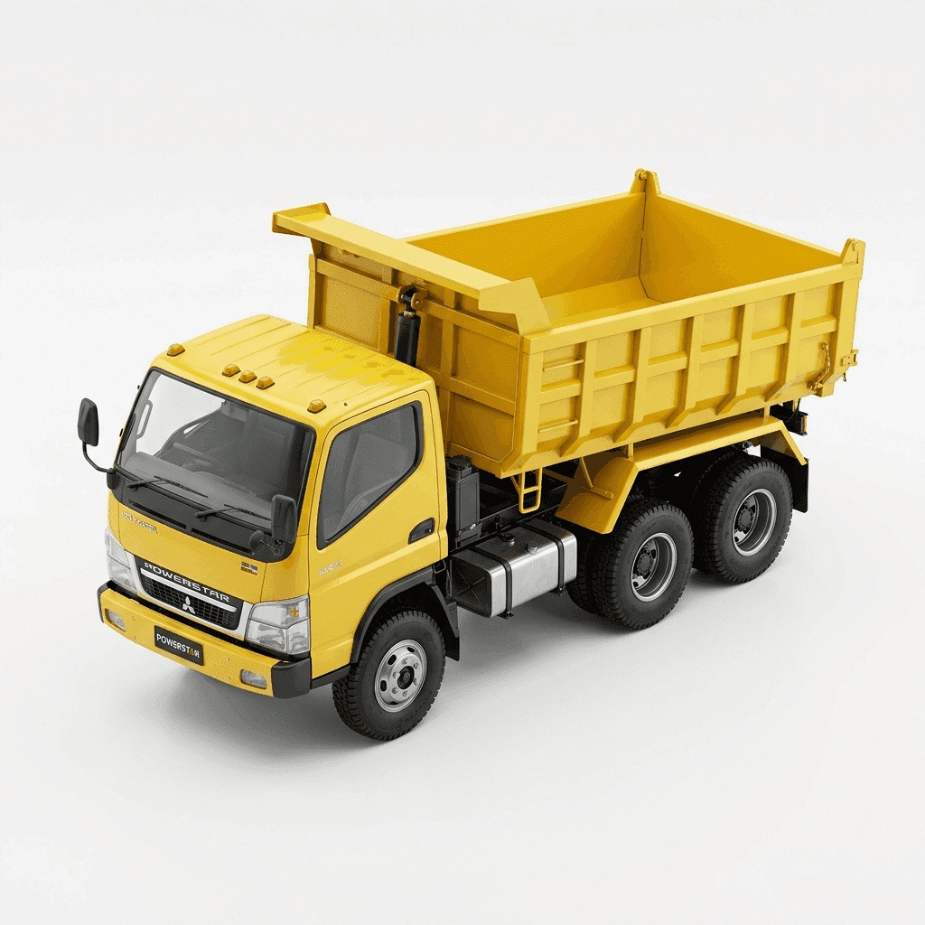 Medium Dump Truck (6 Roda)